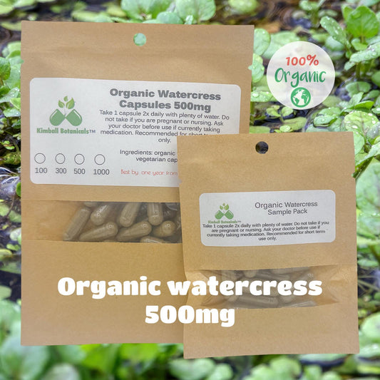 organic watercress capsules