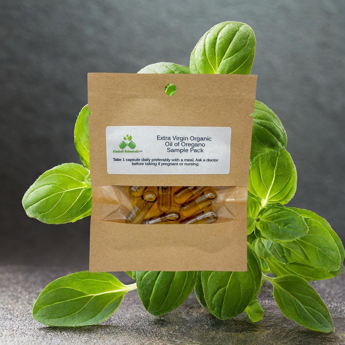 USDA Certified Extra Virgin Organic Oil of Oregano Capsules, 900mg vegetarian capsules made fresh to order with zero fillers