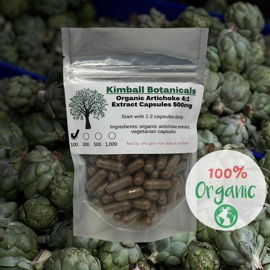 organic artichoke extract capsules 500mg