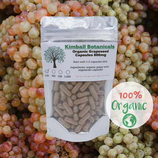 organic grape seed capsules 500mg