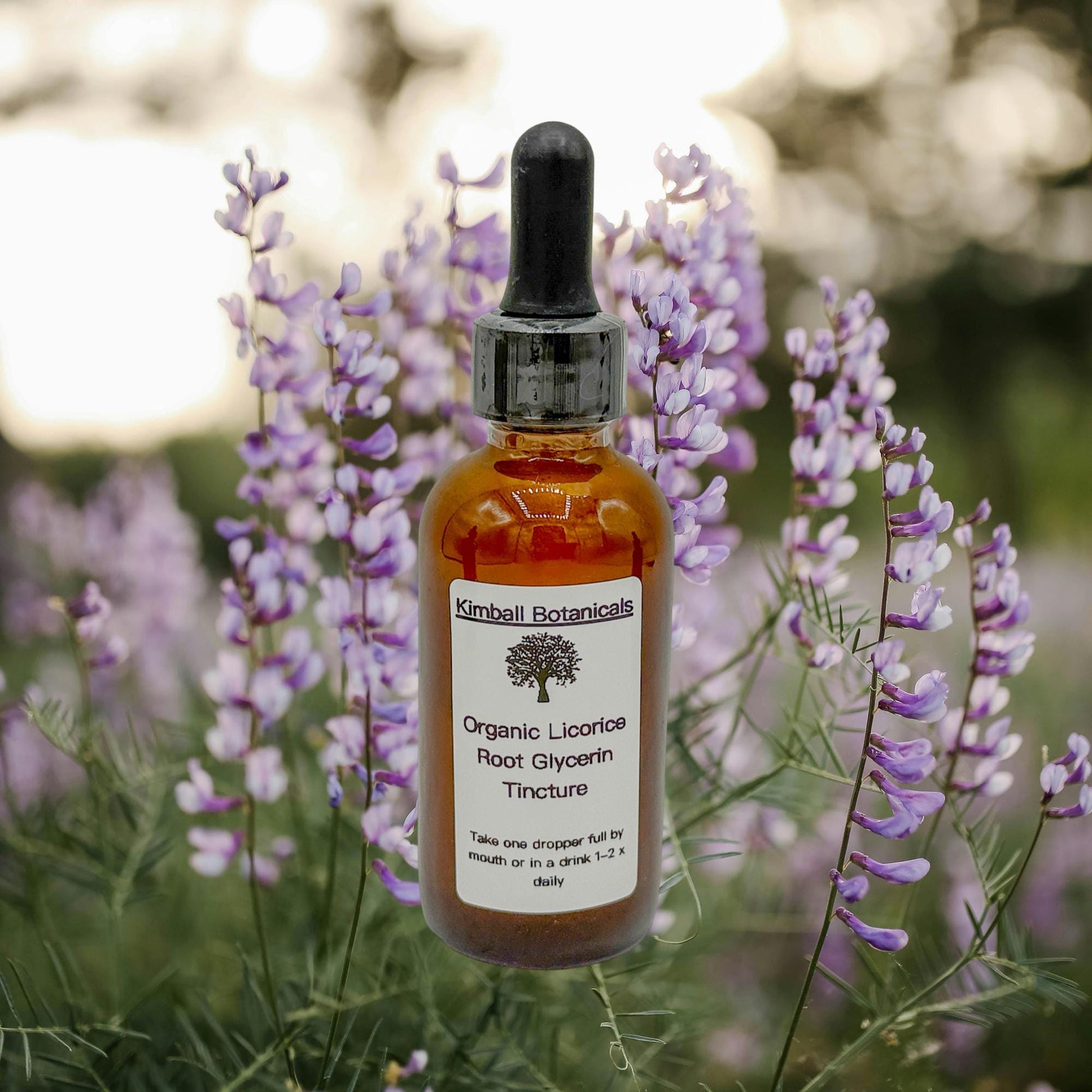 Organic Licorice Root (Glycyrrhiza glabra) 500mg or 650mg vegetarian or pullulan capsules or tincture, made fresh to order