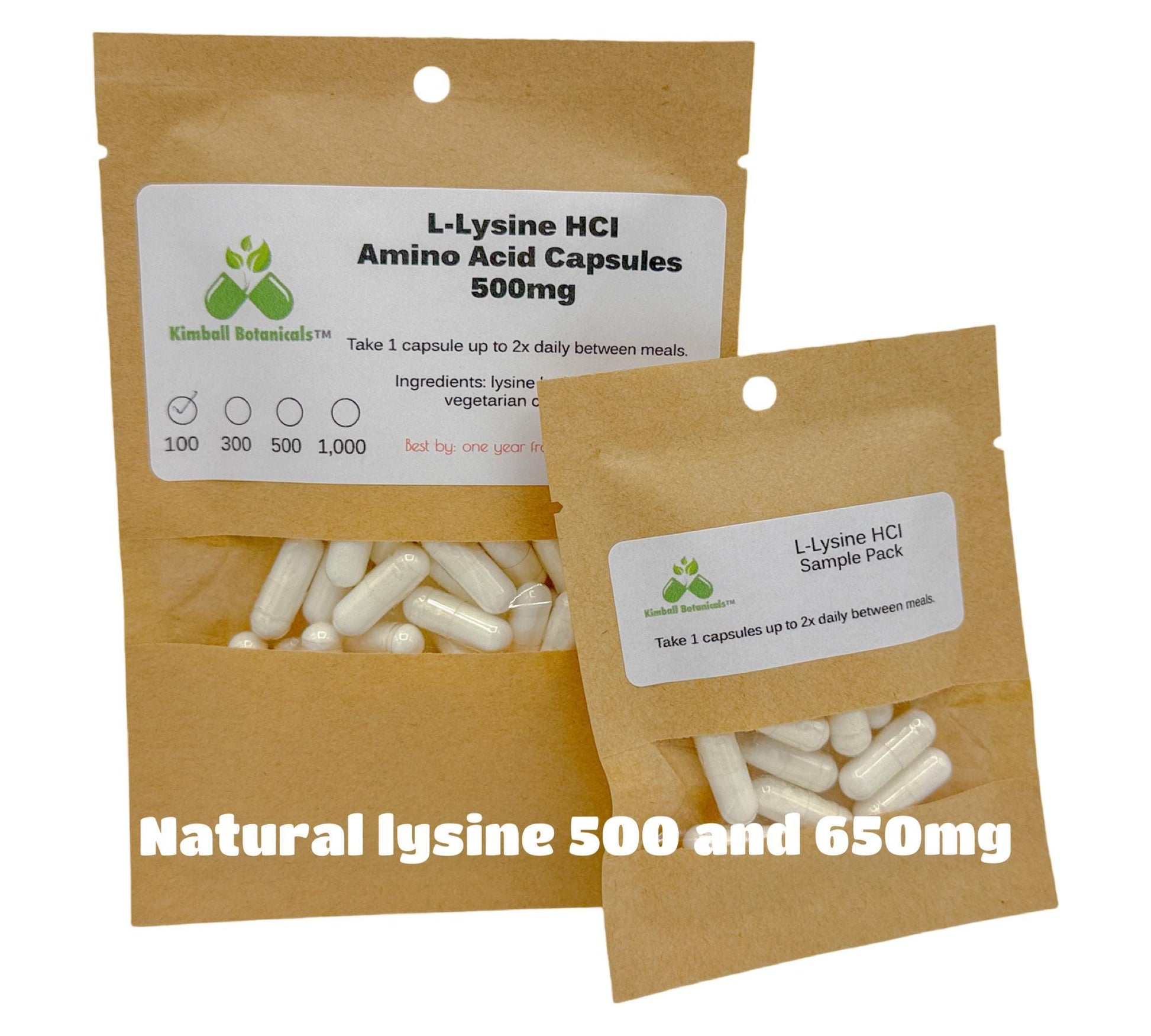 natural lysine capsules