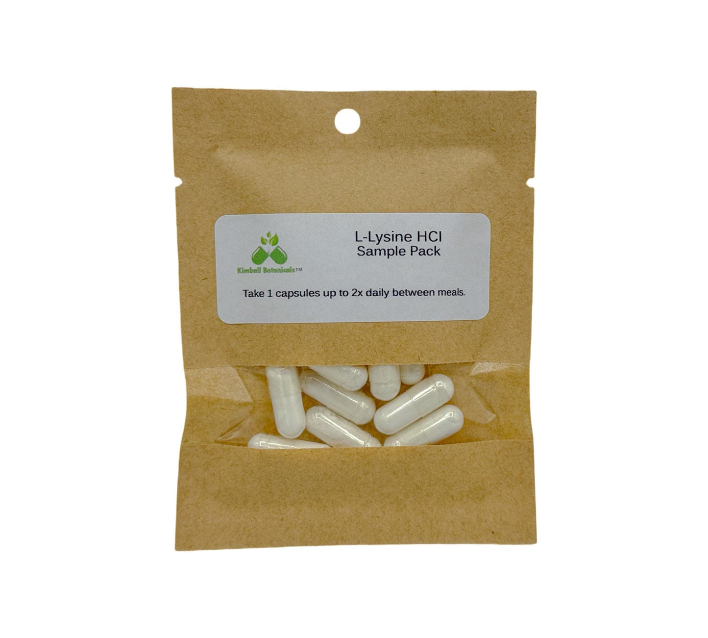 L-Lysine HCI Capsules, Amino Acid, 500mg or 650mg made fresh to order