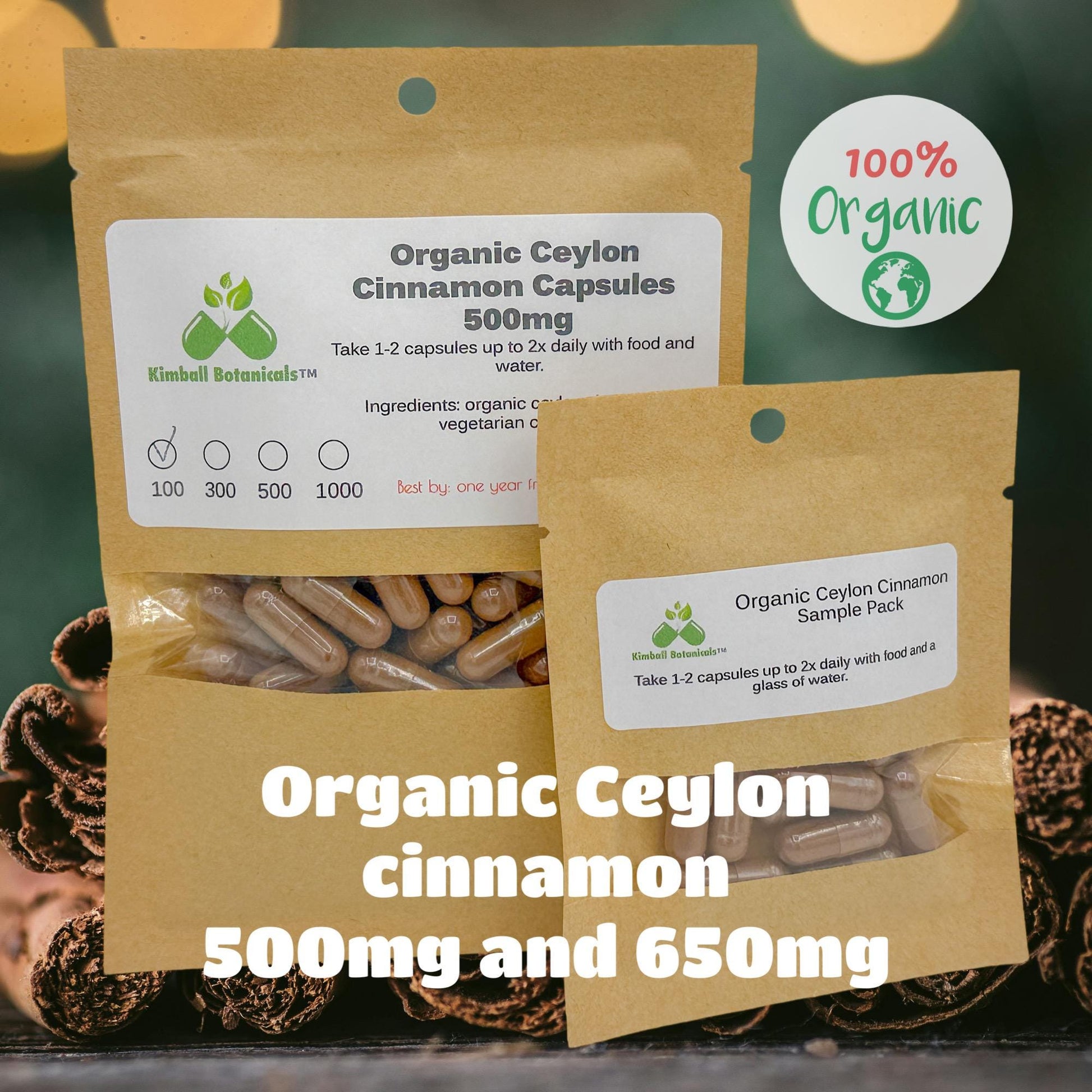 organic ceylon cinnamon capsules