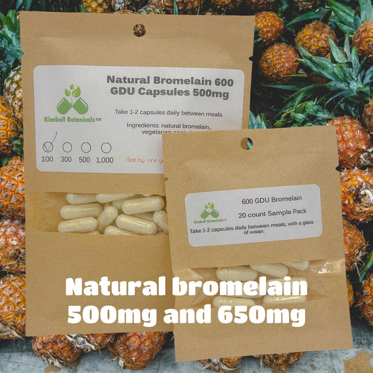 natural bromelain capsules