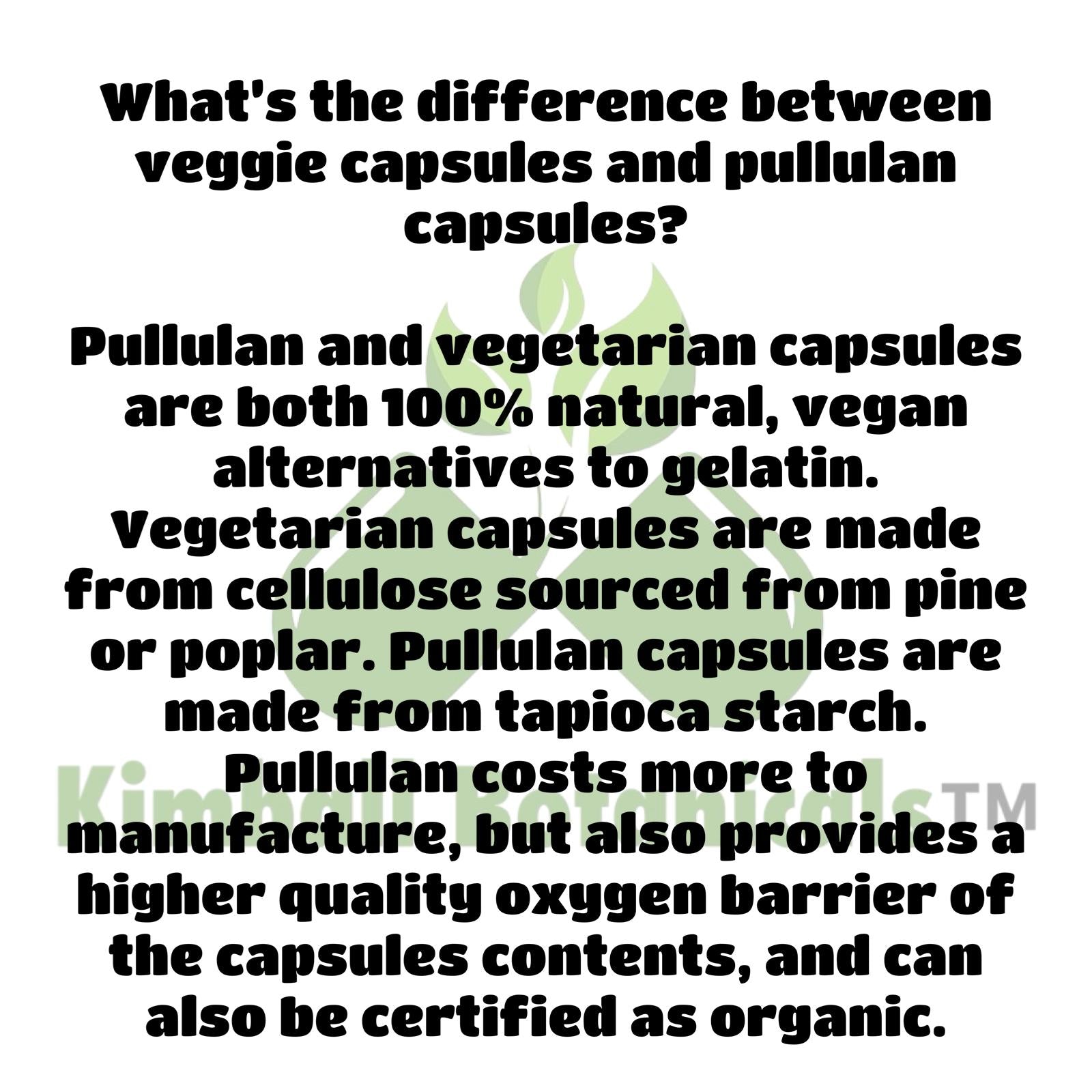 USDA Organic Turmeric Root (Curcuma longa) Curcumin, vegetarian or pullulan capsules 500mg and 650mg, made fresh to order