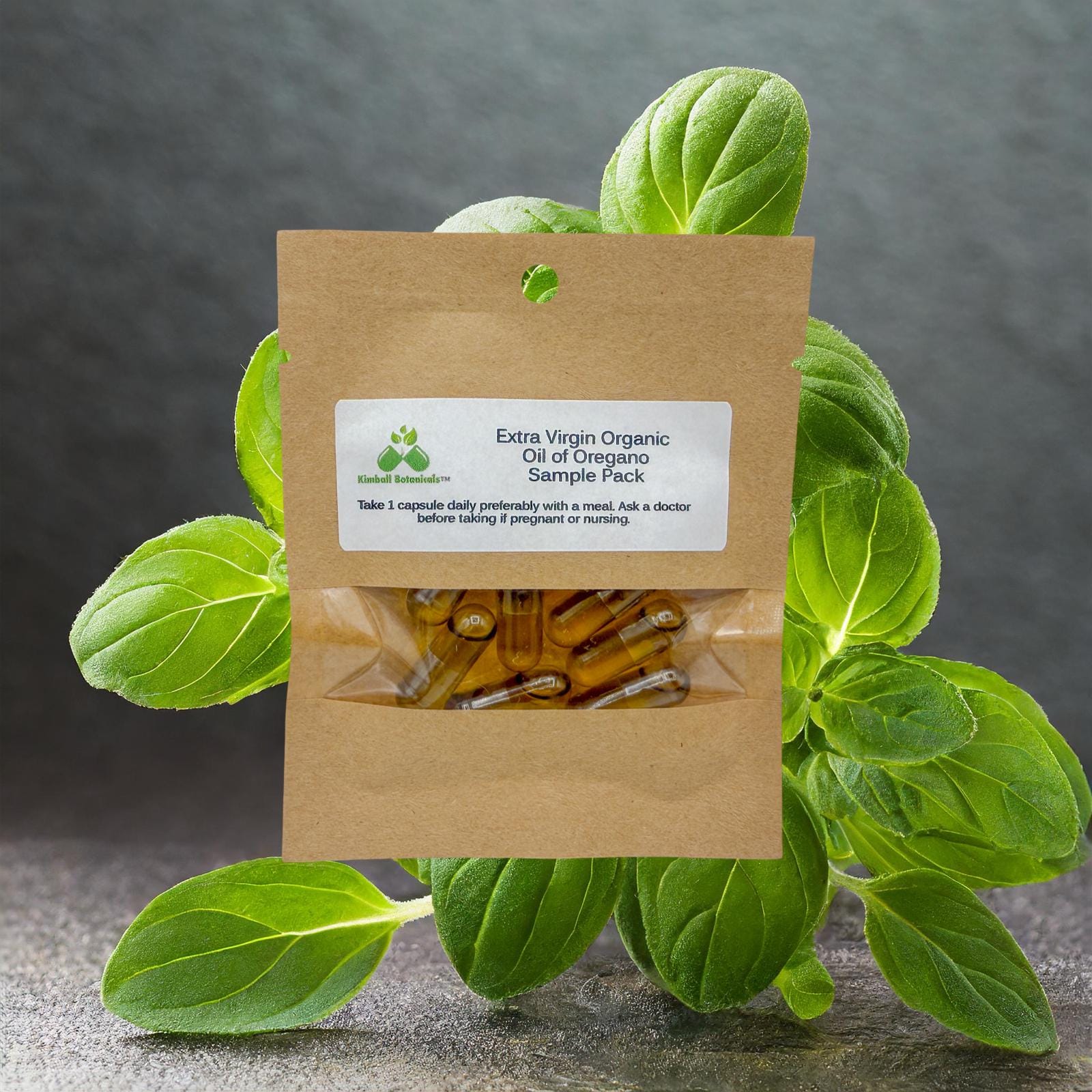 USDA Certified Extra Virgin Organic Oil of Oregano Capsules, 900mg vegetarian capsules made fresh to order with zero fillers