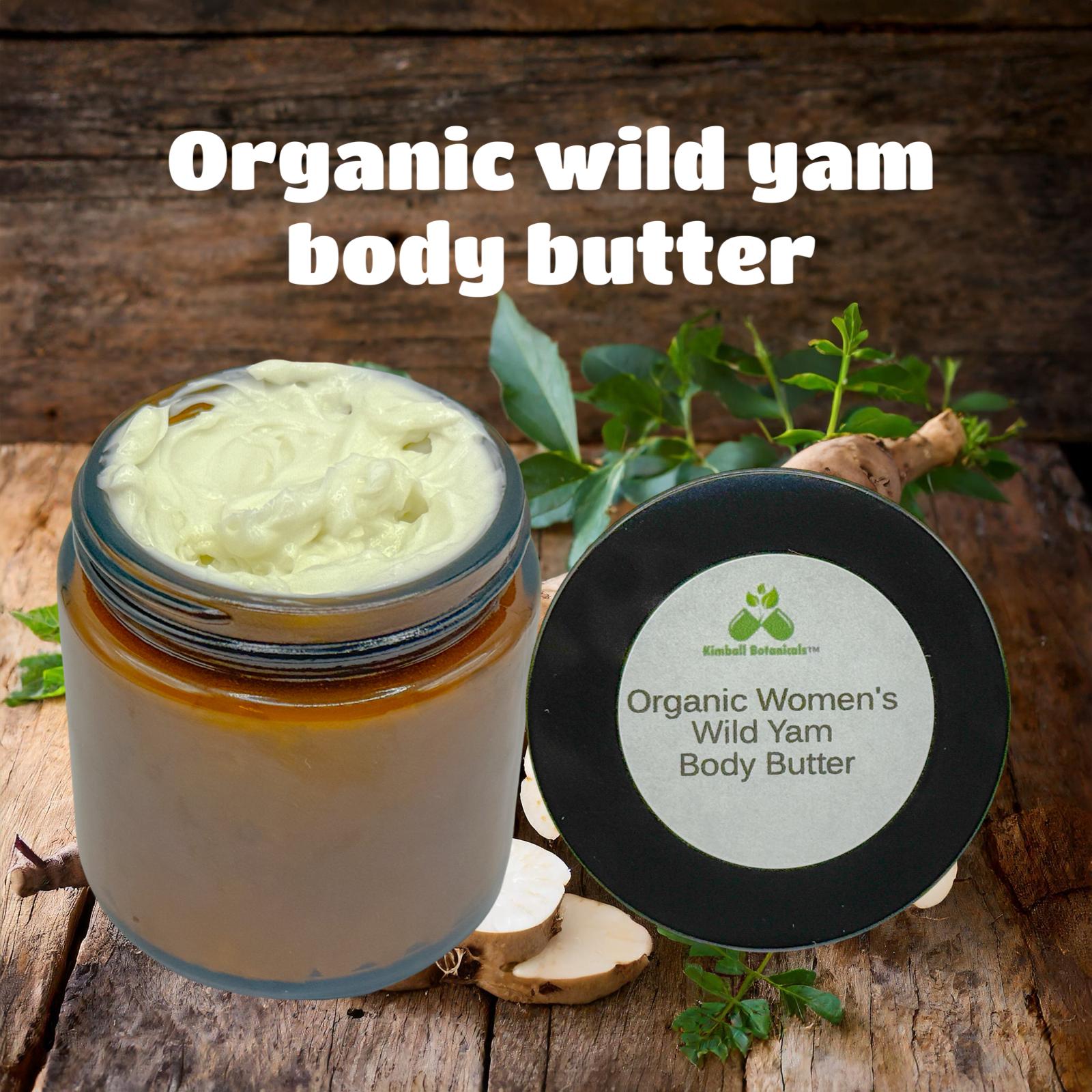 Organic Women’s Wild Yam Blend Body Butter