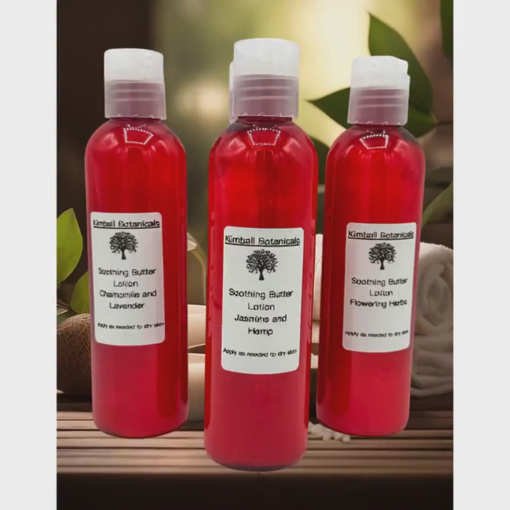 Natural Cocoa and Shea Butter Body Lotion, Vegan and Paraben Free, 4.5 ounces, many scents!