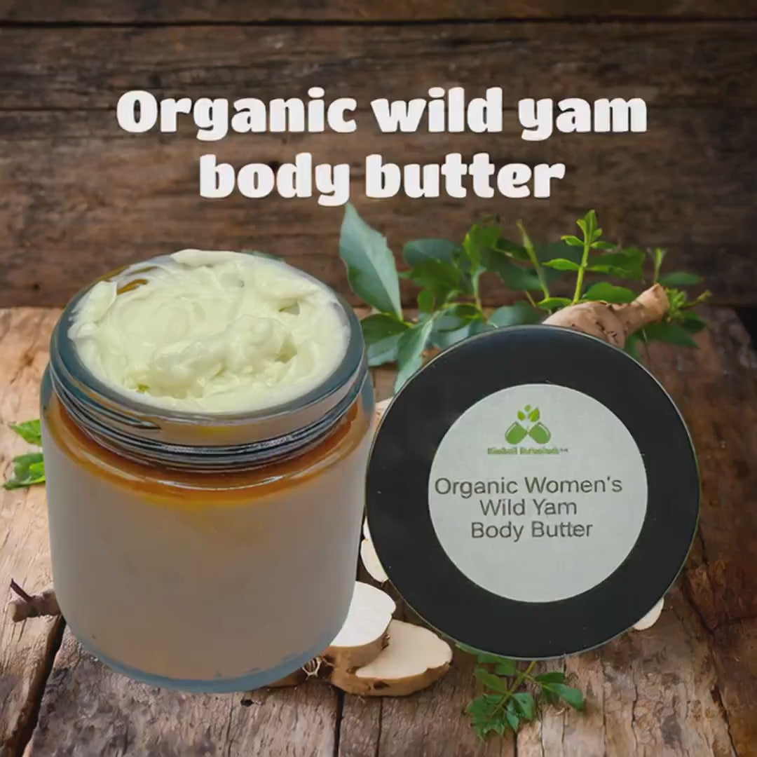 Organic Women’s Wild Yam Blend Body Butter